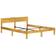 vidaXL Classic 73cm Sengeramme 180X200cm