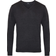 Premier V-Neck Knitted Sweater - Charcoal