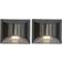 Star Trading Wally Wall Flush Light 10cm 2pcs