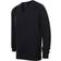 Henbury 12 Gauge Fine Knit V-Neck Jumper - Black