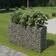 vidaXL Gabion Planter Galvanised Steel 180 x 50 x 100 cm 50cm