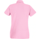 Universal Textiles Women's Fitted Short Sleeve Casual Polo Shirt - Baby Pink