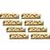 G.Skill Trident Z Royal Elite RGB Gold DDR4 3600MHz 8x16GB (F4-3600C14Q2-128GTEGA)