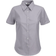 Fruit of the Loom Women's Oxford Short Sleeve Shirt - Oxford Grey