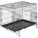 tectake Dog Cage with Two Door 89x65cm