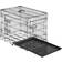 tectake Dog Cage with Two Door 44x51cm