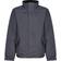 Regatta Men's Dover Fleece Lined Waterproof Insulated Bomber Jacket - Seal Grey/Black