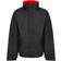 Regatta Men's Dover Fleece Lined Waterproof Insulated Bomber Jacket - Black/Classic Red