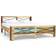 vidaXL Solid Recycled 76cm Sengeramme 140x200cm