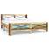 vidaXL Solid Recycled 76cm Sengeramme 180x200cm