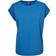 Urban Classics Femme Ladies Extended Shoulder Tee - Hawaiianblue