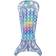 Bestway Iridescent Mermaid Tail Lounge 193cm