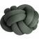 Design House Stockholm Knot Cuscino Decorativo Completo Bianco, Marrone, Grigio, Verde (80x60cm)