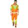 Widmann Adult costume 80s Orange Tracksuit