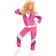 Widmann 80s Tracksuit Pink Masquerade Costume