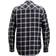 Snickers Workwear 8516 AllroundWork Checked Shirt - Black/Gray