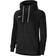 NIKE Women's Team Club 20 Full Zip Hoodie - Black/White