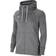 NIKE Women's Team Club 20 Full Zip Hoodie - Charcoal/White