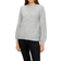 Pieces Balloon Sleeved Knitted Pullover - Light Grey Melange