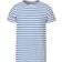Armor-Lux Hoëdic Boatneck Heritage Stripe T-shirt - White/Blue