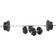 Gorilla Sports Vinyl Barbell Set 70kg