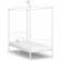 vidaXL Four-Poster 227cm Sängram 90X200cm