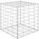 vidaXL Cube Gabion Raised Bed Krukke
