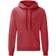 Fruit of the Loom Heren Sweatshirt Met Capuchon - Heather Rood