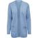 Only Cardigan bleu en viscose - Bleu