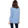 Only Cardigan bleu en viscose - Bleu