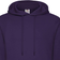 Fruit of the Loom Classic Hooded Sweat - Purple
