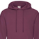 Fruit of the Loom Classic Hooded Sweat - Burgundy