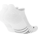 Nike Multiplier No-Show Running Socks 2-pack - White/Black