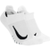 Nike Multiplier No-Show Para Correr 2 Pares - Blanco