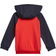 adidas Badge of Sport Full-Zip Hoodie Jogger Set - Vivid Red/Legend Ink (H28832)