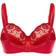 Conturelle by Felina Provence Underwire Bra - Red