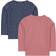 Minymo Basic Blouse 2-pack - Mesa Rose (3935-585)