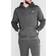 Slazenger Full Zip Hoodie - Charcoal Marl