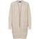 Selected Midi Uldmix Cardigan - Beige/Birch