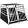 tectake Dog Crate Double 97x69.5cm