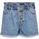 Only Cuba Life Paperbag Jeans Shorts - Black/Black Denim