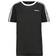 Adidas Women's Essentials 3 Stripe Boyfriend Tee - Black/White