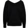 Only Melton V-Neck Knitted Sweater - Black