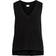 Vila V-Neck Knitted Vest - Black