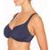 Wiki Basic Full Cup Bikini Top - Dark Blue