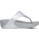 Fitflop Lulu Leather Toe-Post - Silver