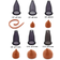 De Buyer Uni Nozzle Set
