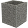 vidaXL Gabion Plantenbak Verhoogd 90x90x100 cm Gegalvaniseerd Staal