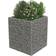 vidaXL Gabion Plantenbak Verhoogd 90x90x100 cm Gegalvaniseerd Staal