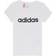 adidas Essentials Linear Tee - White/Black (DV0357)